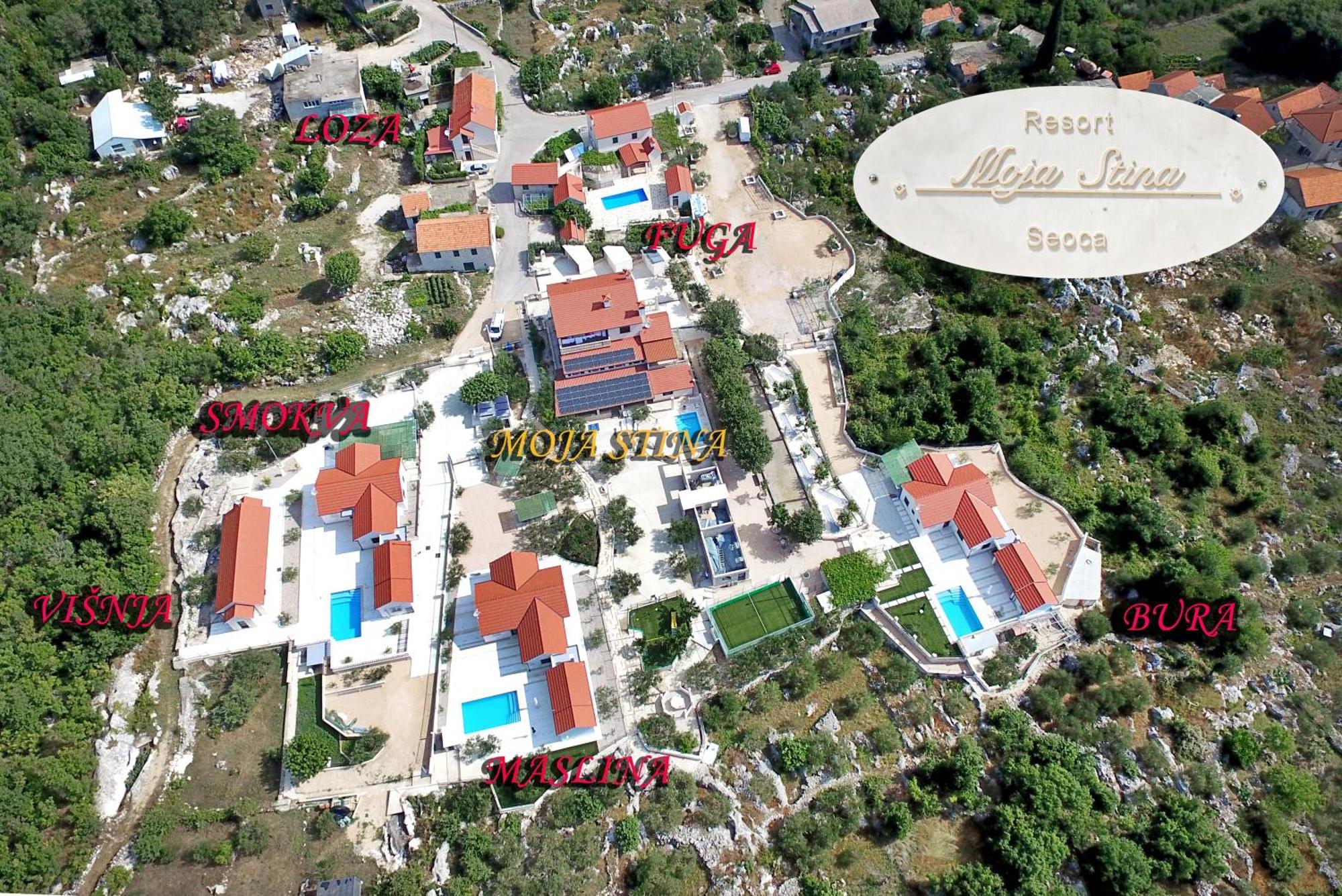 Villa Loza - Resort Moja Stina Seoca Bagian luar foto